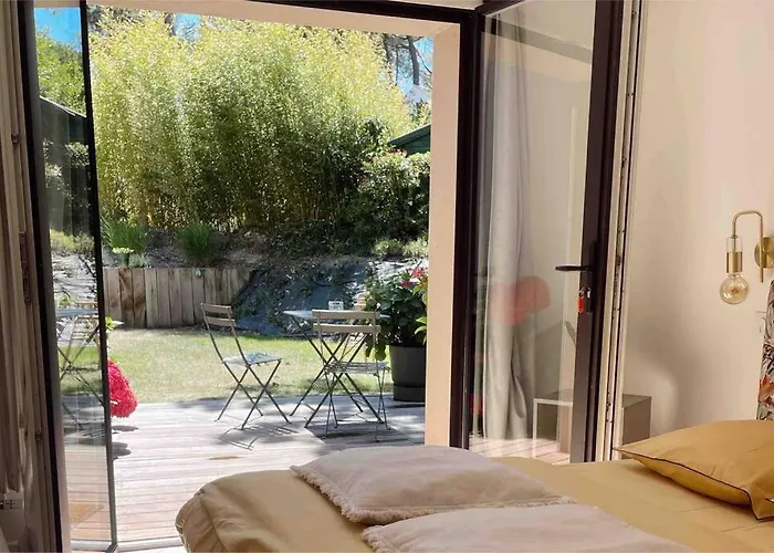 Les Hortensias Indépendante Avec Sdb Et Toilettes Privées Dans Maison En Forêt Proche Du Golf Et De La Entree Indépendante Avec Acces Privé Le Touquet-Paris-Plage